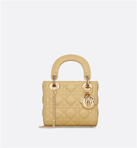 迷你 lady dior 手袋